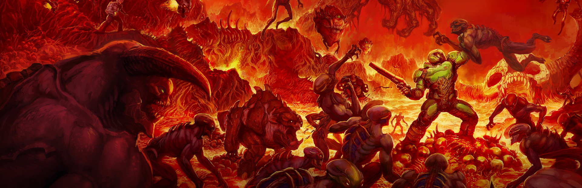 DOOM (2016) — поиск тиммейтов для совместной игры