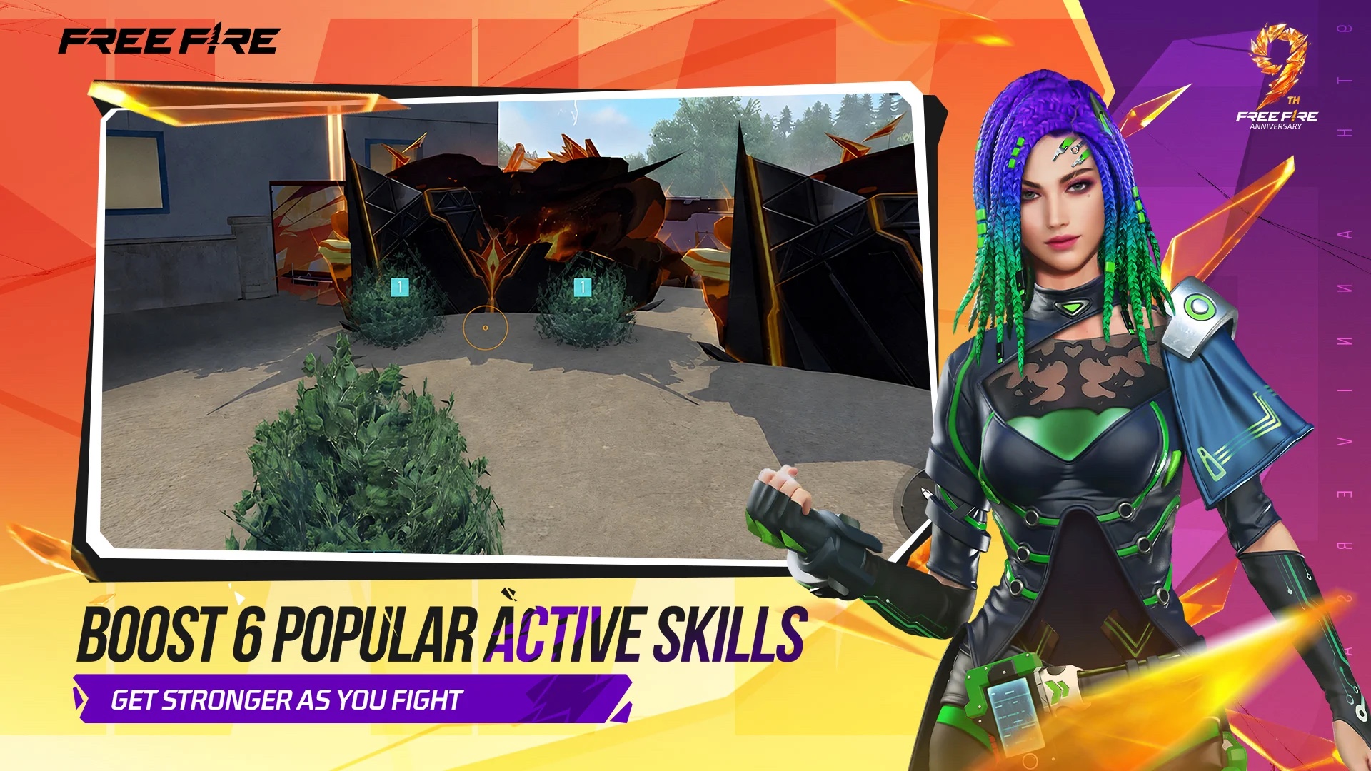 Garena Free Fire — поиск тиммейтов для совместной игры
