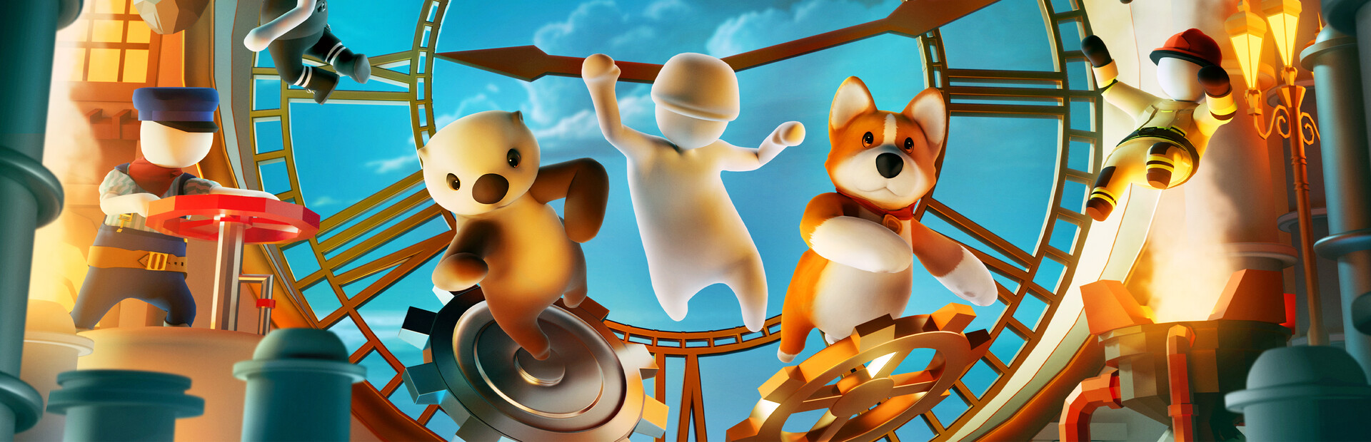 Human: Fall Flat — поиск тиммейтов для совместной игры
