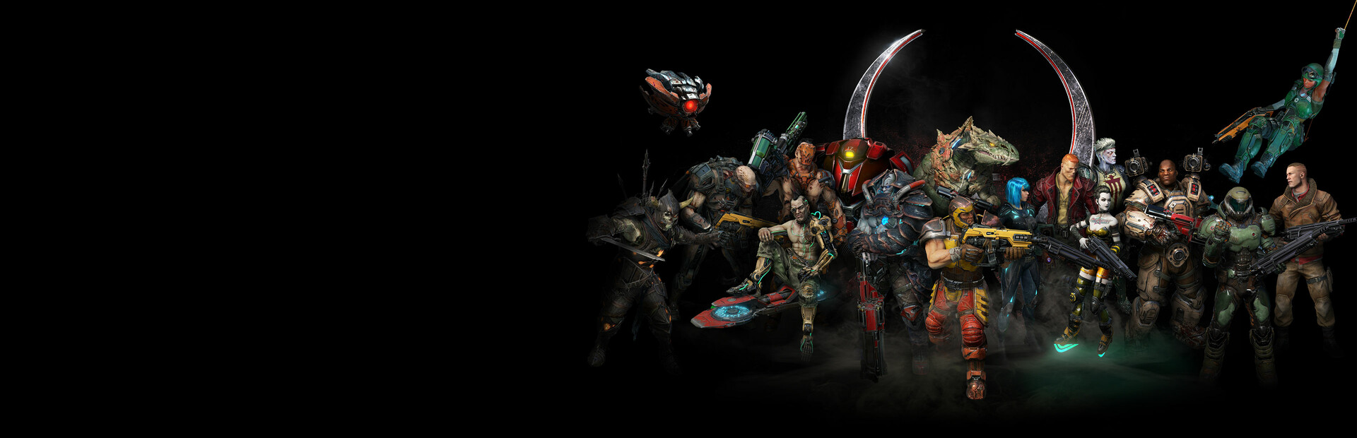 Quake Champions — поиск тиммейтов для совместной игры