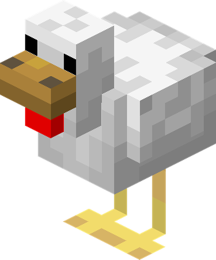Курица из Minecraft