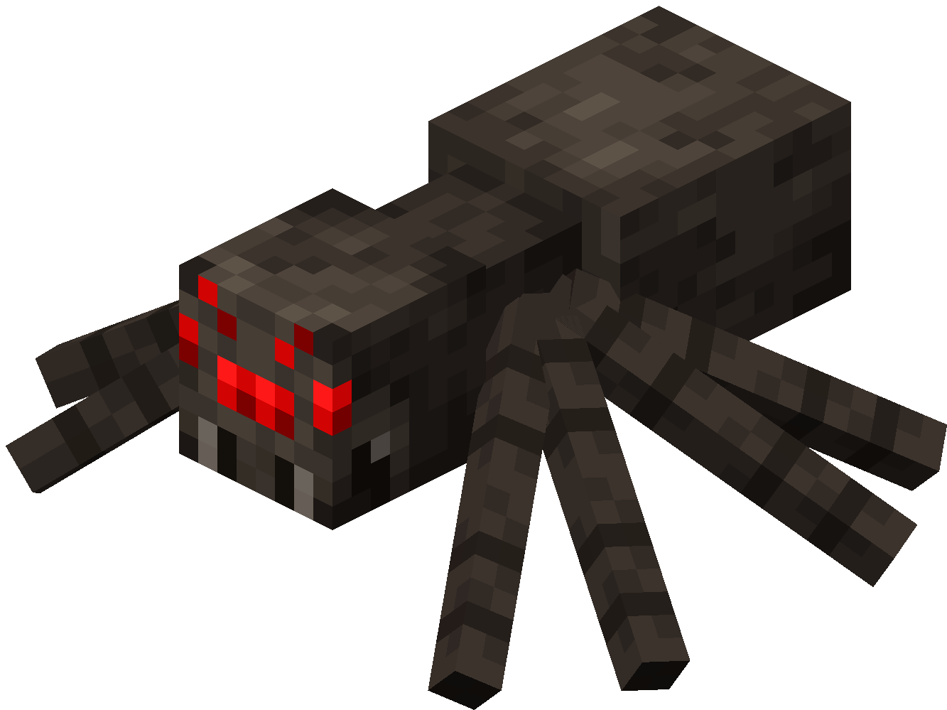 Паук из Minecraft